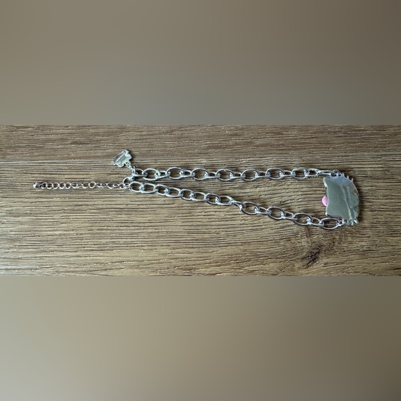 HELLO KITTY-NWT Silver Tone & Crystal Choker Necklace (Forever 21) - Picture 10 of 15